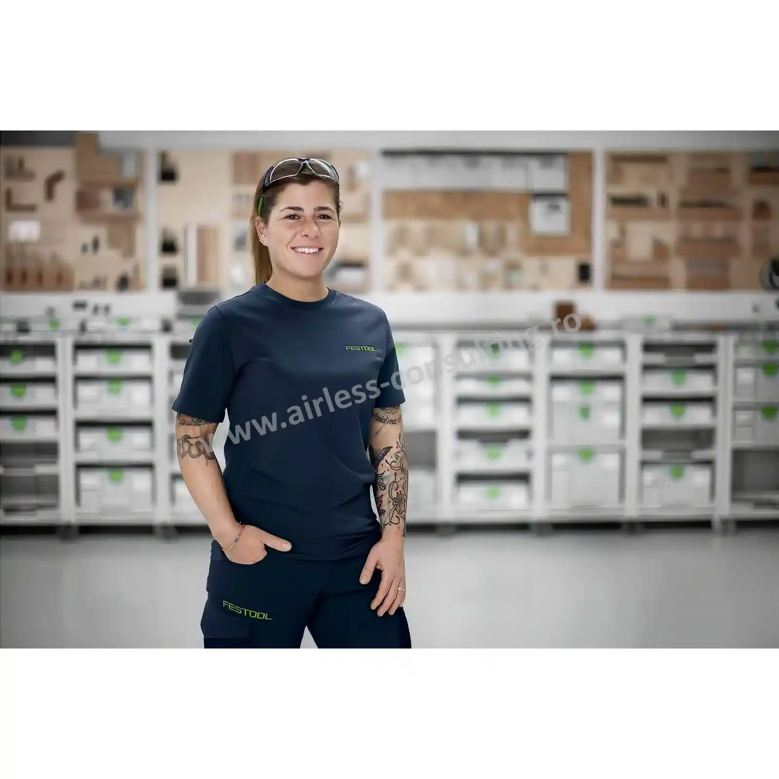 Tricou cu gat rotund SH-FT2 M Festool [2]