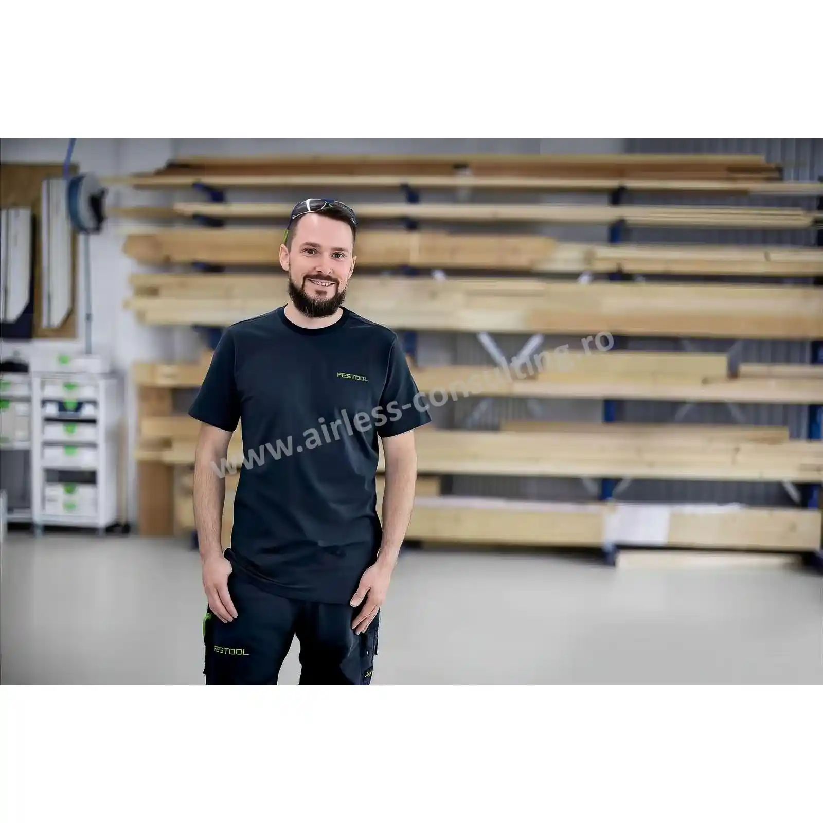 Tricou cu gat rotund SH-FT2 XXXL Festool [2]