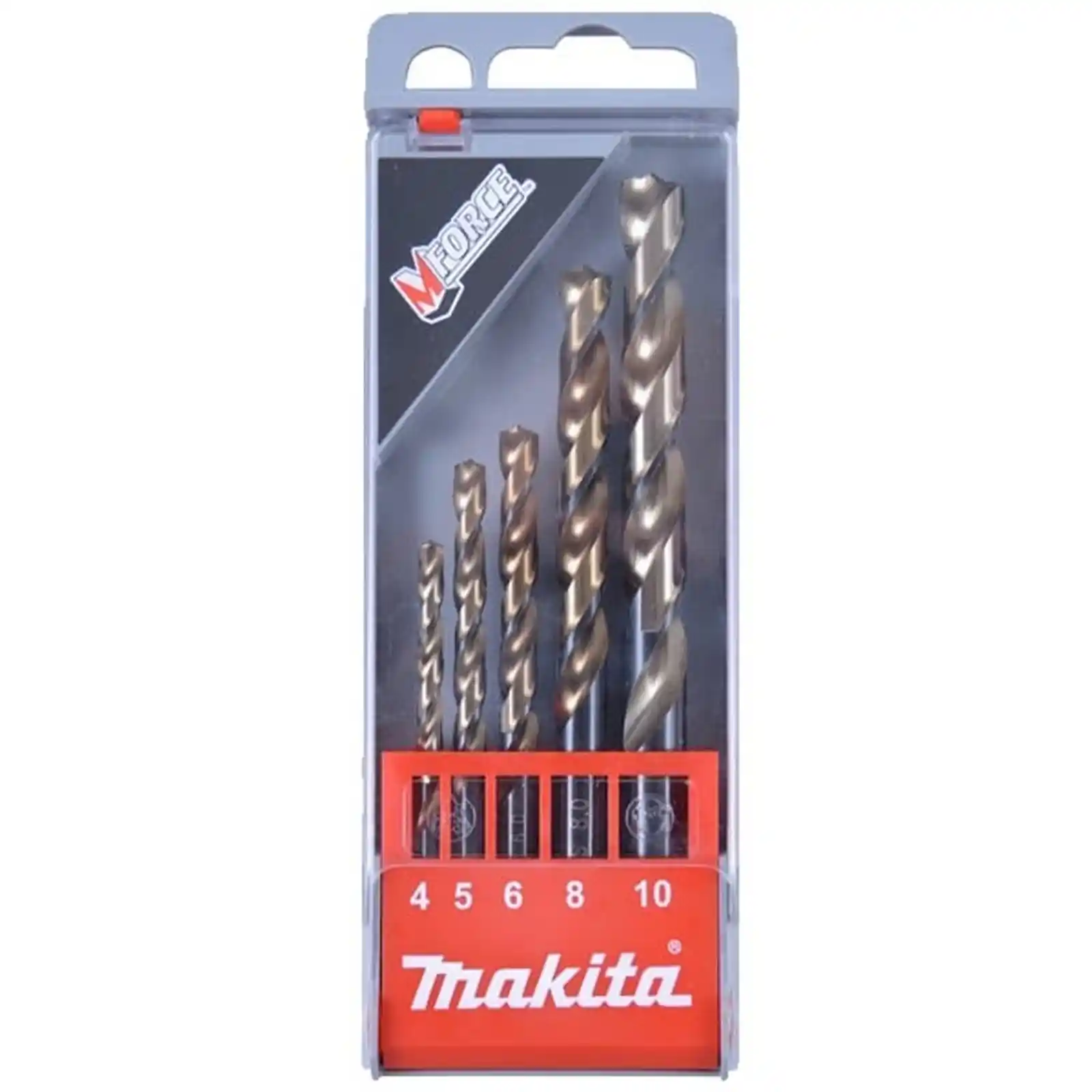 Accesorii Makita - 5 BURGHIE MFORCE CUTIE PLASTIC4/5/6/8/10, Makita