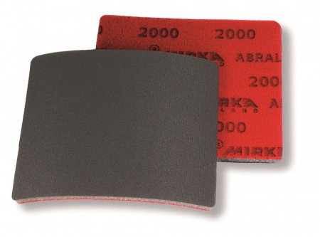 Abrazivi Mirka - Foaie abraziva Abralon, 115 mm x 140 mm, Grip P180, 20 bucati/pachet, Mirka
