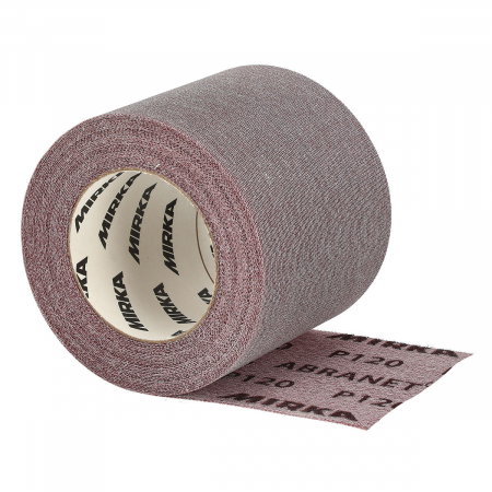 Abrazivi Mirka - Rola abraziva Abranet, 115 mm X 10 m, Grip, PRLL, P100, Mirka