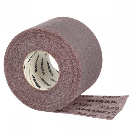 Abrazivi Mirka - Rola abraziva Abranet, 115 mm X 25 m, Grip, PRLL, P100, Mirka