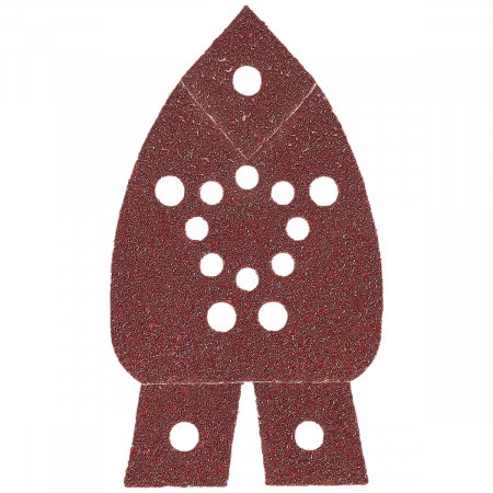 Promotii si oferte - Abraziv triunghular rosu, 95 x 135 x 135mm, 13 gauri, Grip, P120, Mirka