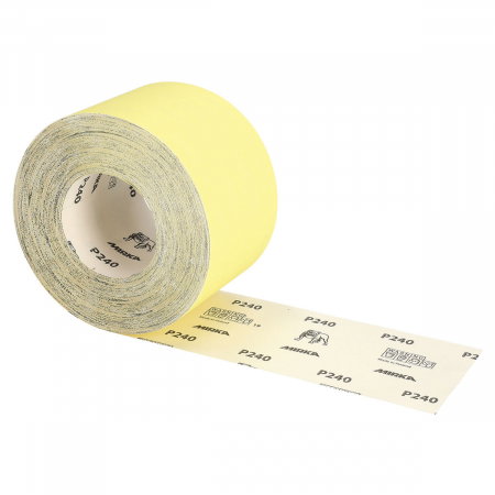 Abrazivi Mirka - Rola abraziva YELLOW BASIC, 100 mm X 50 m, RLL, P120, Mirka