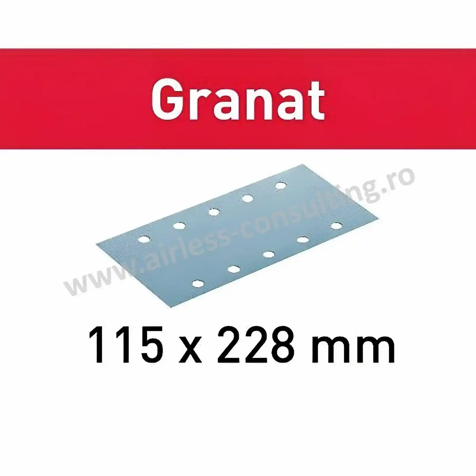 Unelte Profesionale Festool - Abrazive Granat, 115x228, P80, 50 de bucati, Festool
