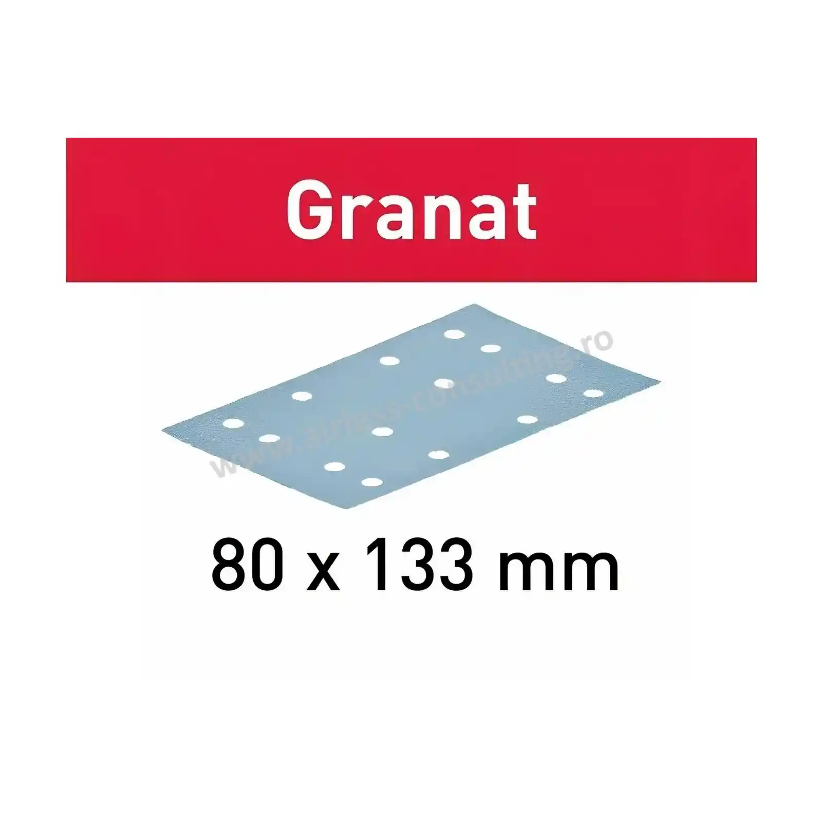 Abrazive Granat, 80x133, P120, 100 de bucati, Festool [1]