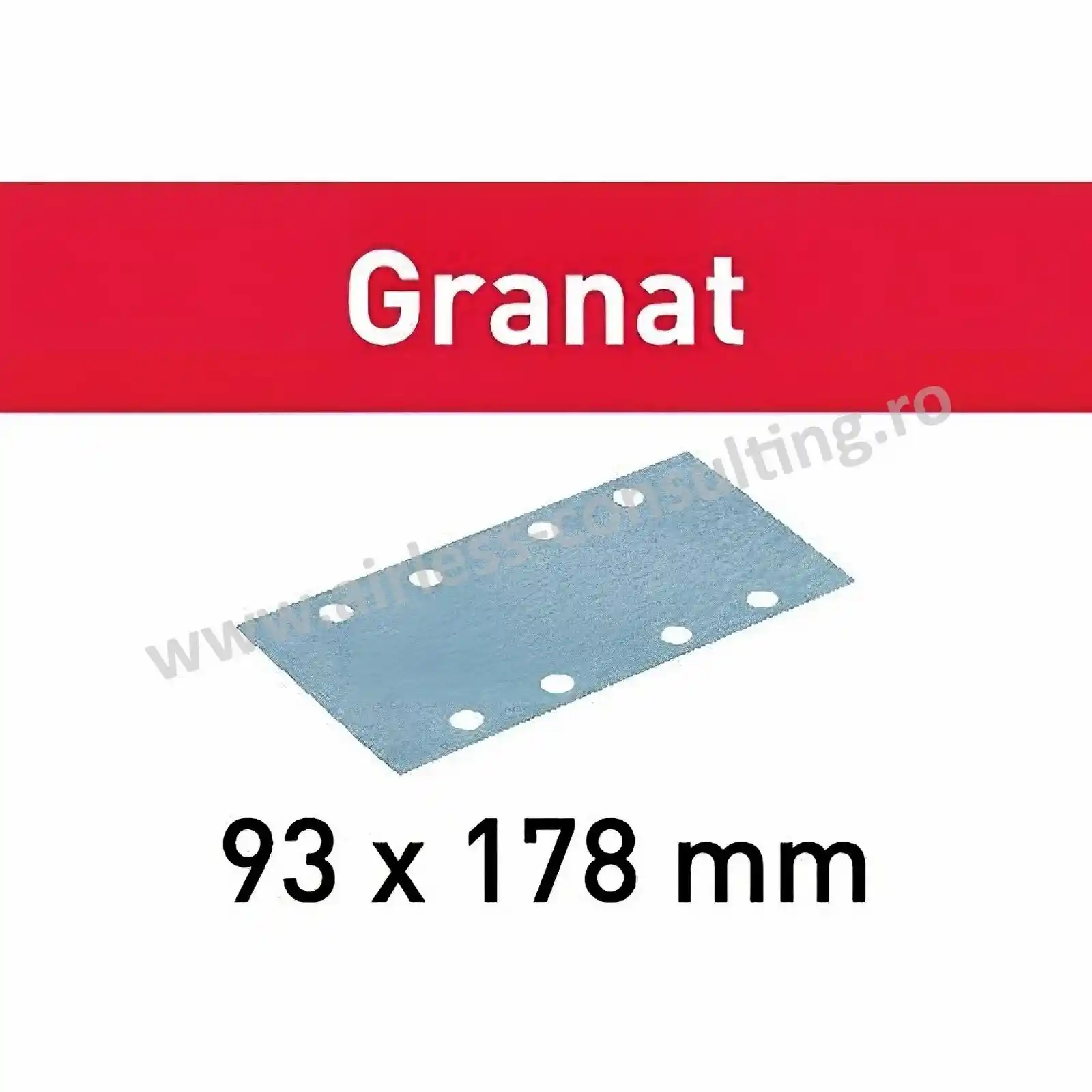 Unelte Profesionale Festool - Abrazive Granat, 93x178, P120, 100 de bucati, Festool