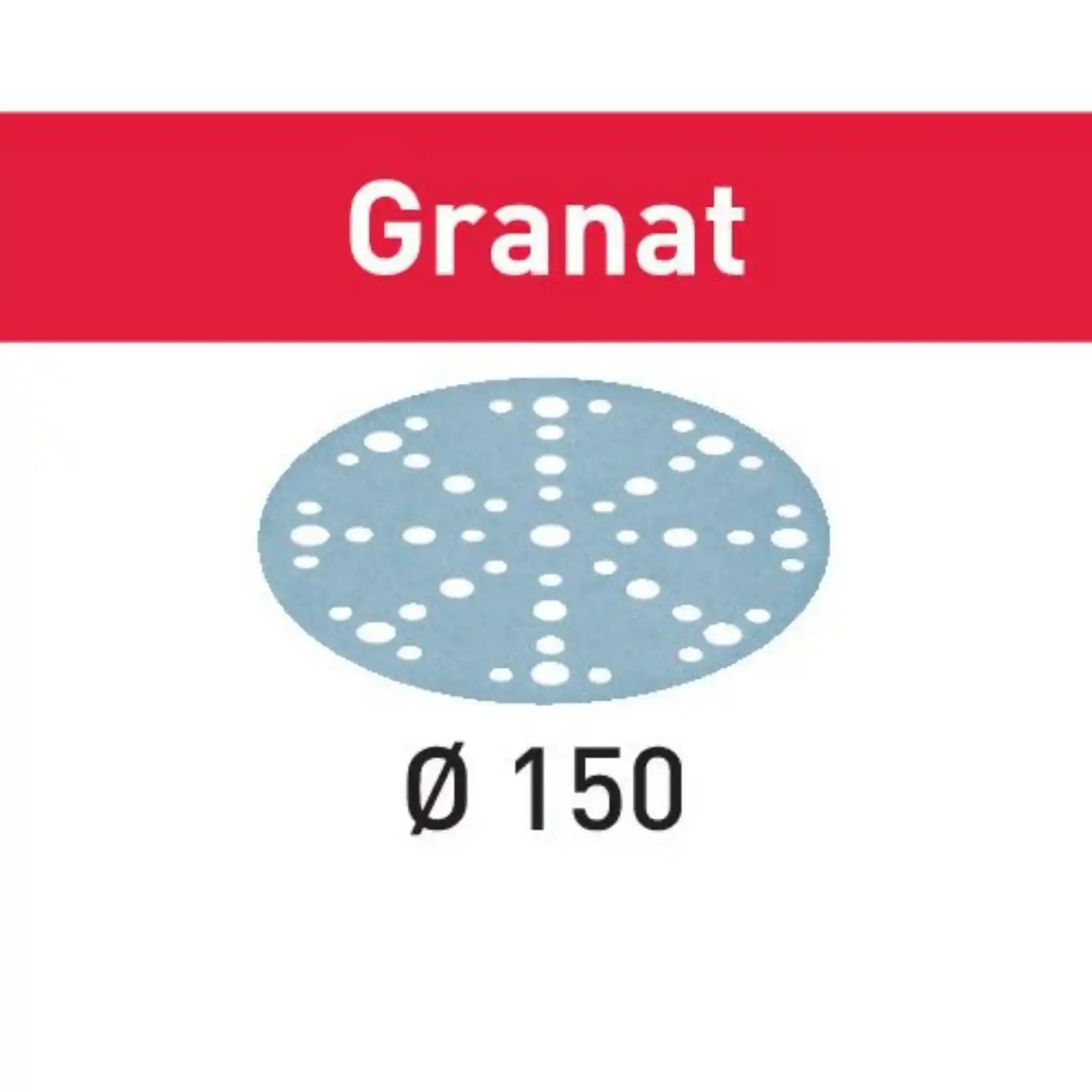 Material abraziv smirghel pentru RO 150, ES 150, ETS 150, ETS EC 150, LEX 150, WTS 150, HSK-D 150 - Abrazive Granat, D150, P120, 50 de bucati, Festool
