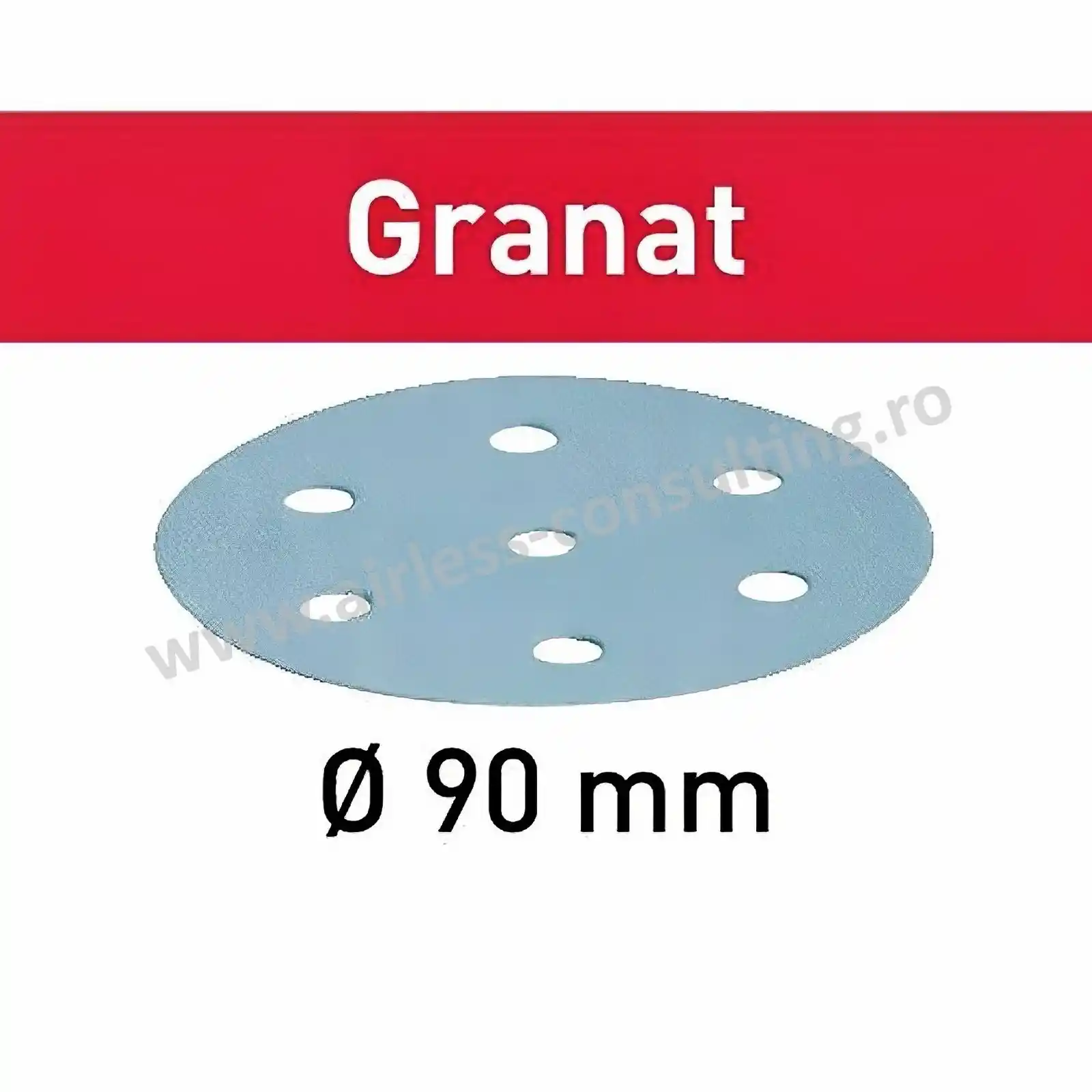 Unelte Profesionale Festool - Abrazive Granat, D90, P180, 100 de bucati, Festool