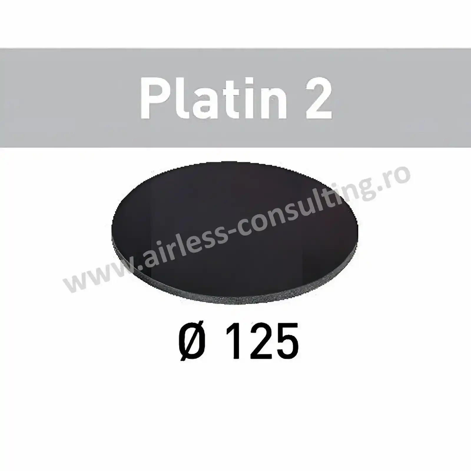 Abrazive Platin 2, D125 S4000, PL/15, Festool