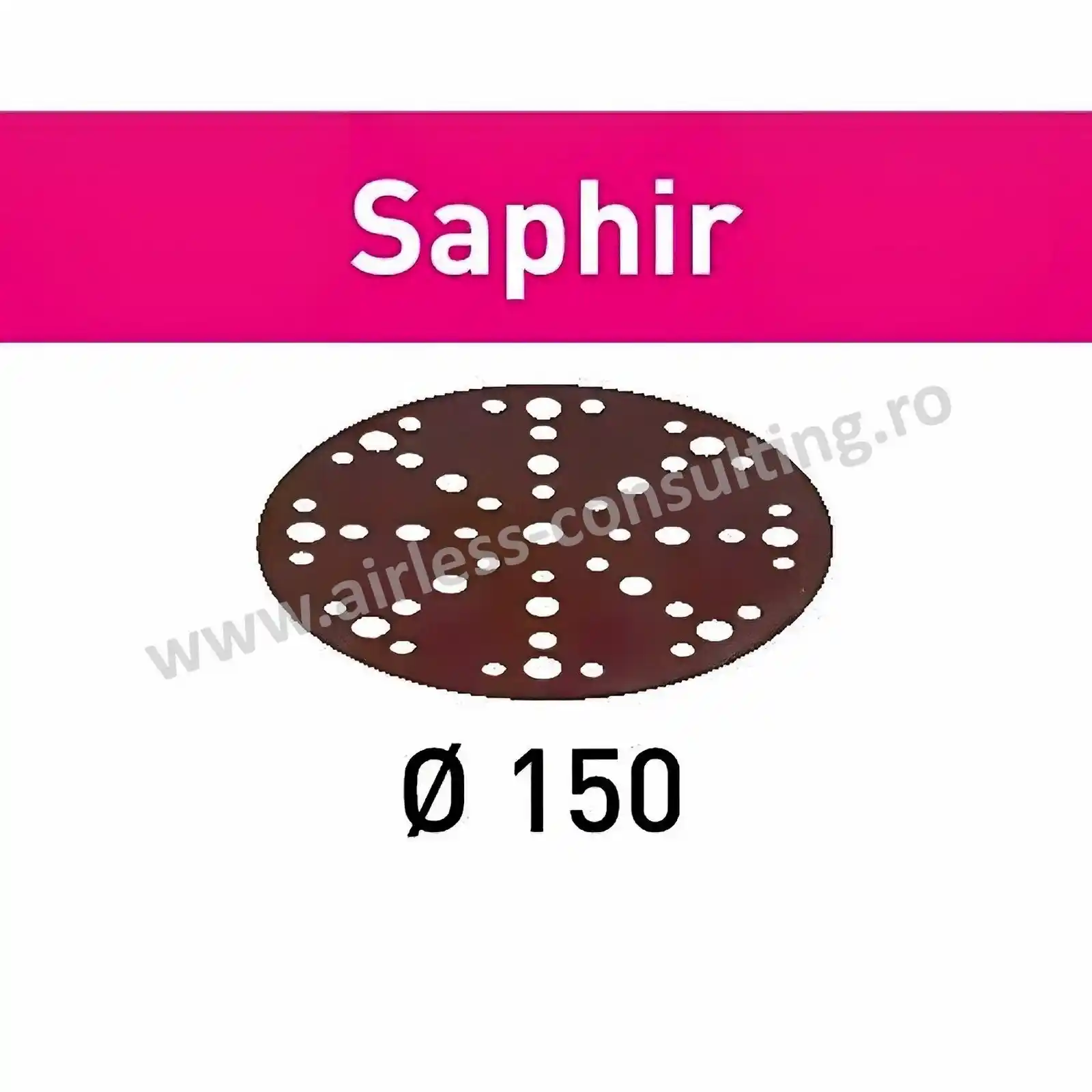 Abrazive Saphir, D150, P50 SA/25, Festool