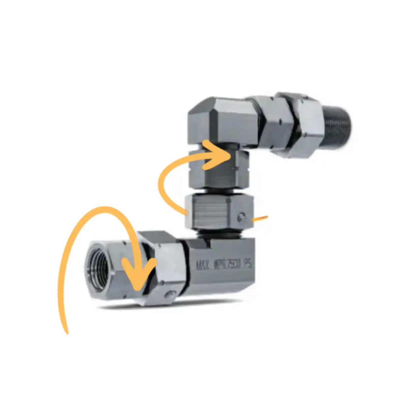 Adaptor rotativ FlexTwist Z, Wagner, intre pistol si furtun airless, 360°, 1/4" [1]