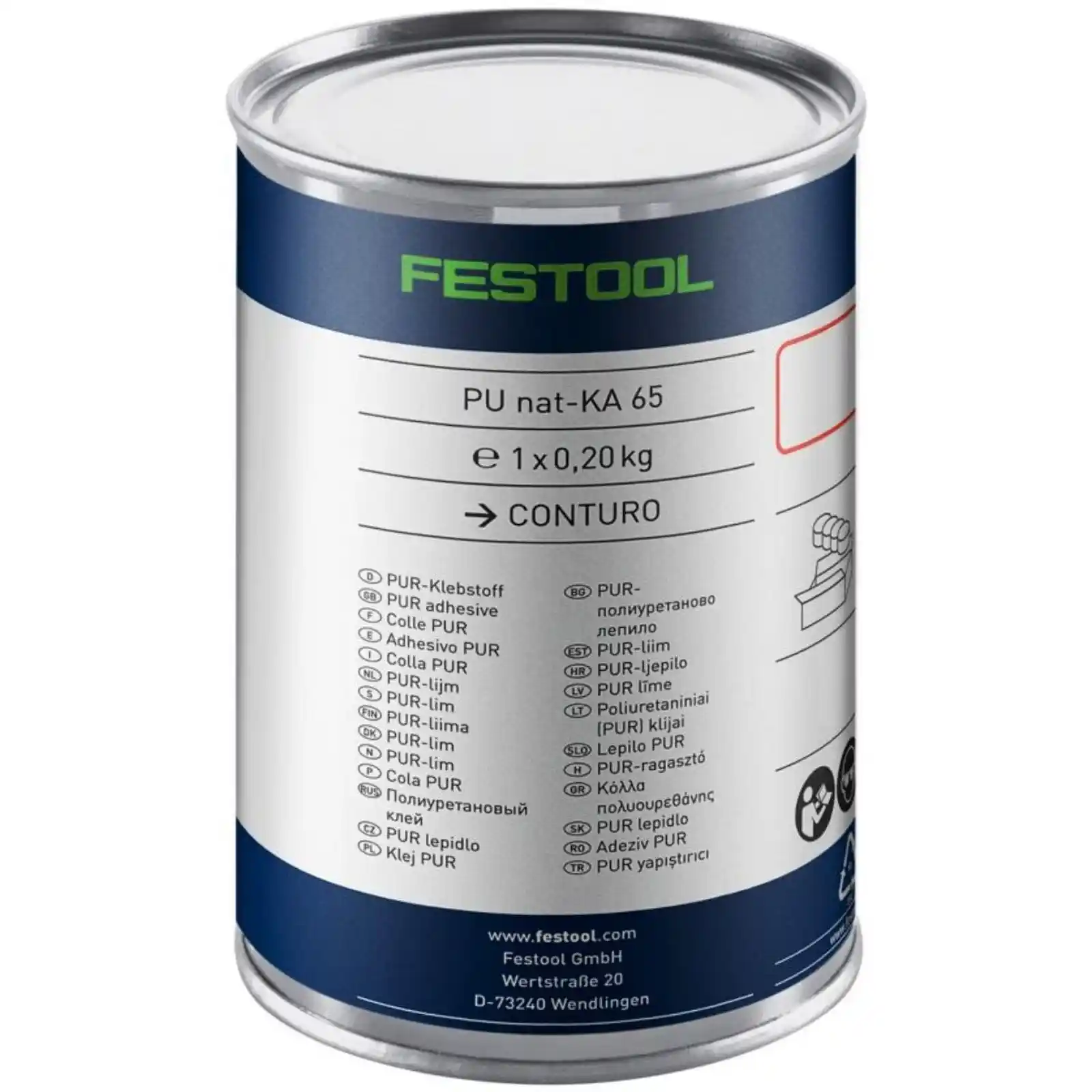Adeziv PU natur PU NAT-KA 65/4, Festool