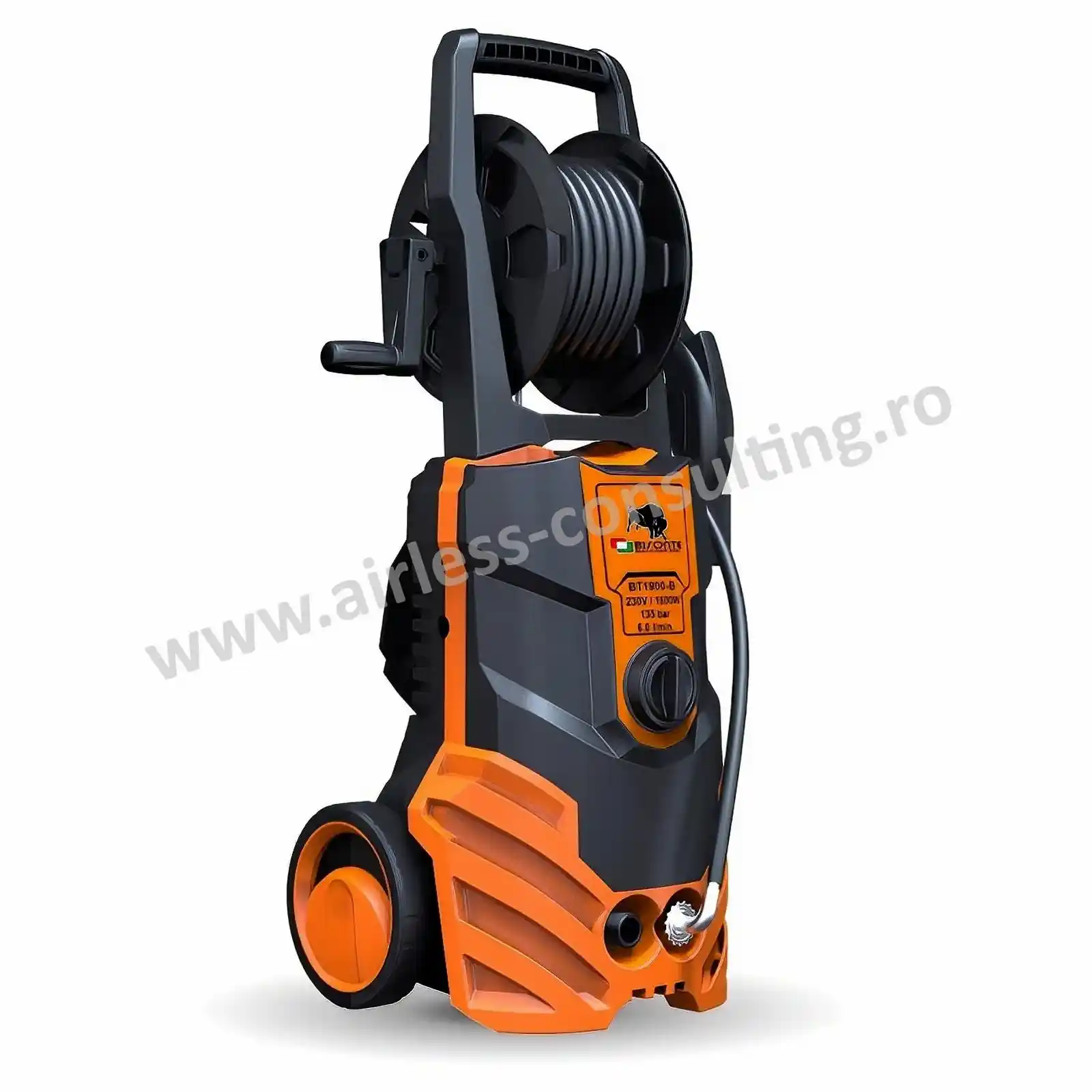 Utilaje profesionale constructii - Aparat de spalat cu presiune, BT1900 B, Bisonte, max. 135 bar, 230V