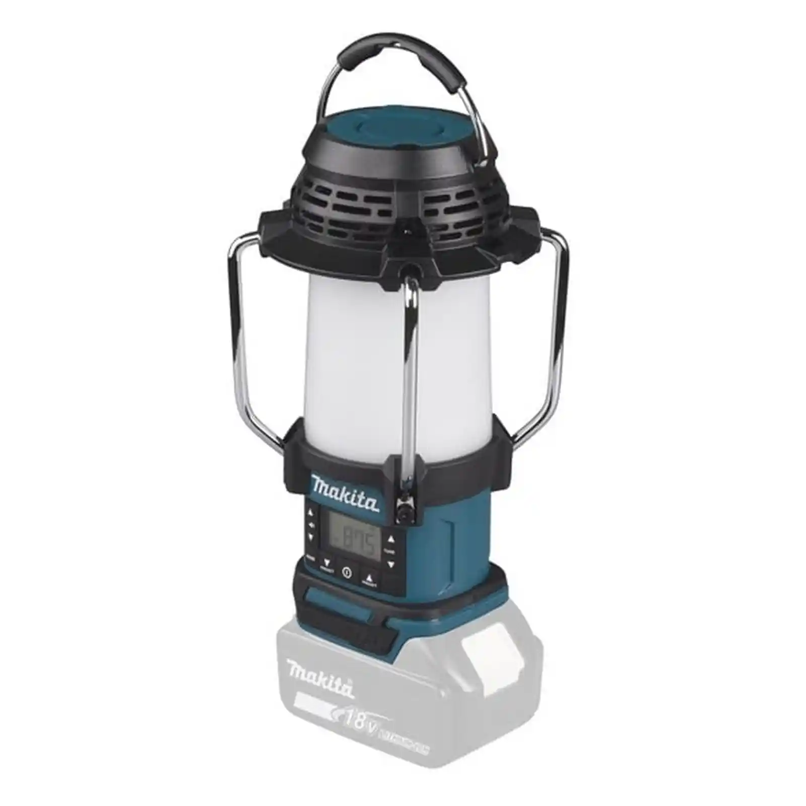 Lampa pentru slefuire glet - Aparat radio cu lampa de lucru LXT 18V / 14,4V, 260 lm, livrat fara acumulatori, Makita