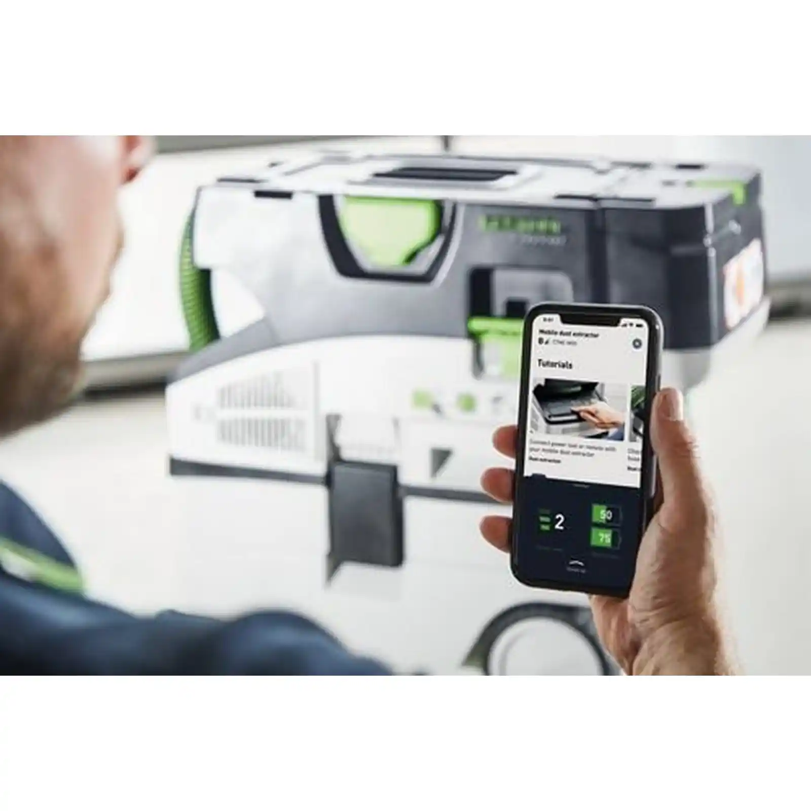 Aspirator mobil cu acumulator CLEANTEC CTMC MIDI I-Basic Festool [18]