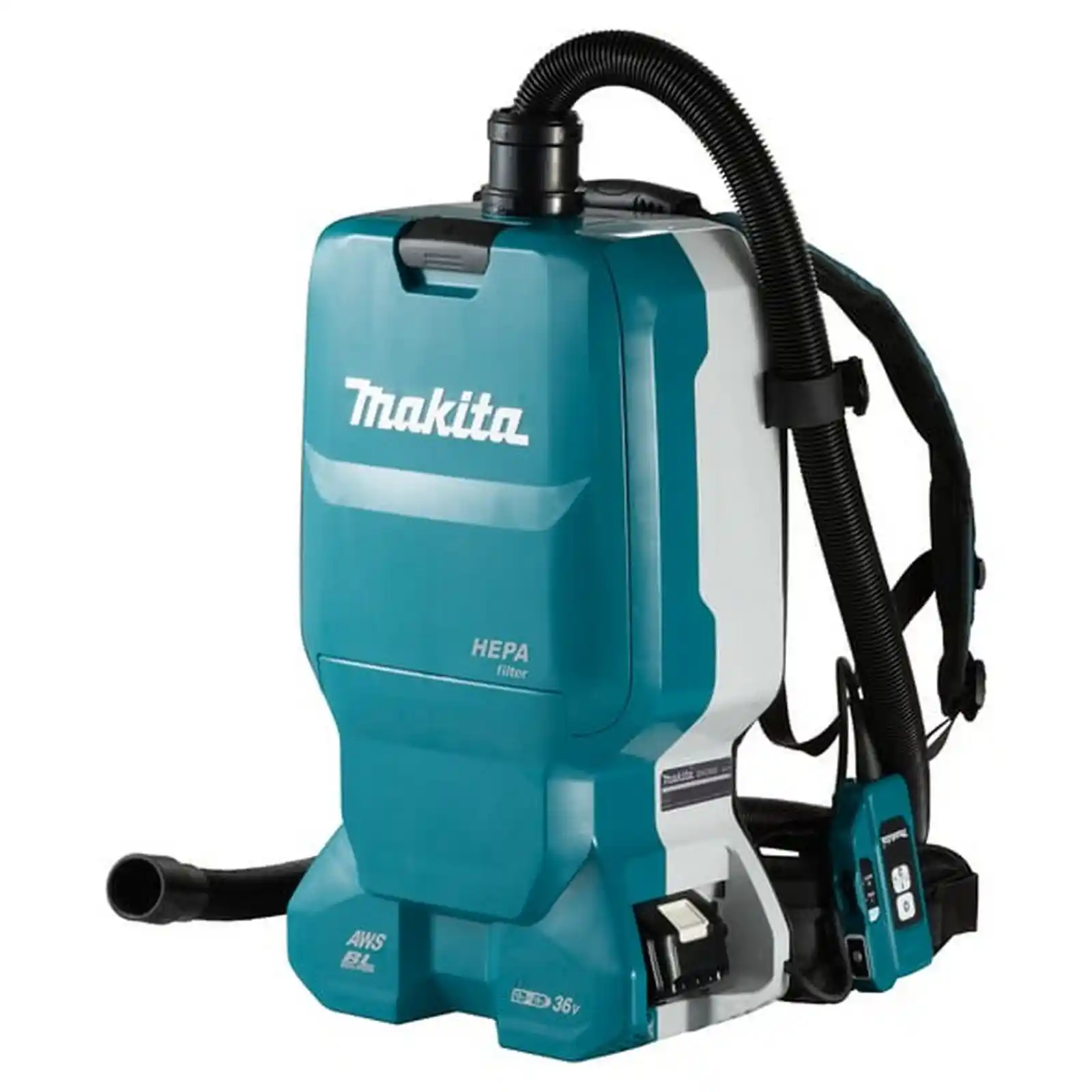 Unelte si scule Makita - Aspirator portabil tip rucsac, 6 L, fara acumulatori, compatibil cu LXT 2x18V, Makita