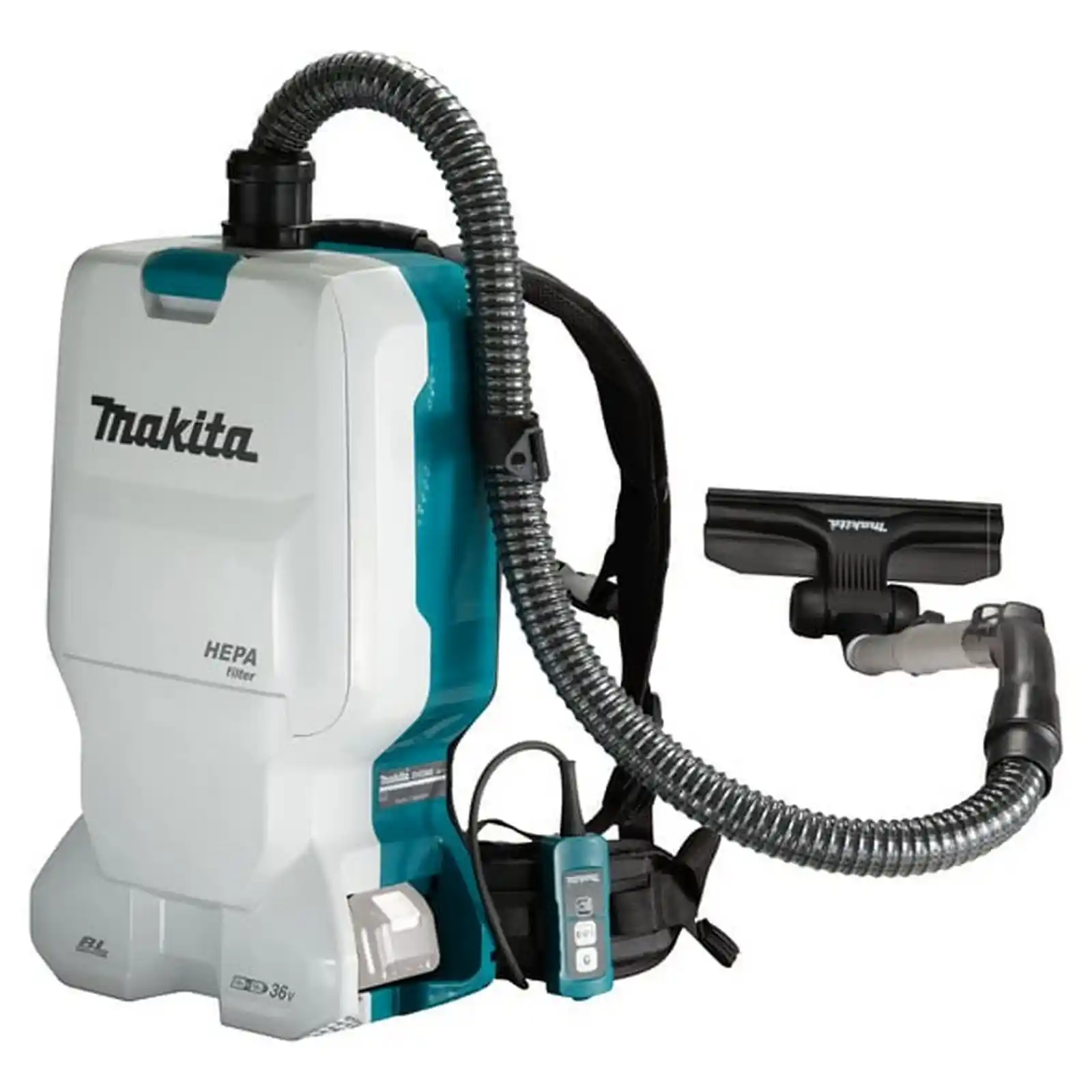 Unelte si scule Makita - Aspirator tip rucsac compatibil cu acumulatori Li-Ion LXT 18V x 2, Makita