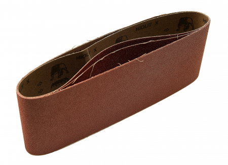 Abrazivi Mirka - Banda abraziva rosie, 100x610mm, P100, 3 buc/pachet, Mirka