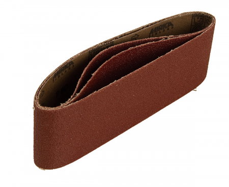 Abrazivi Mirka - Banda abraziva rosie, 65x410mm, P100, 3 buc/pachet, Mirka
