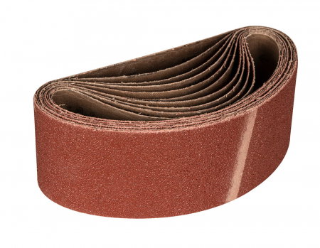 Abrazivi Mirka - Banda abraziva rosie, 75x533mm, P100, 3 buc/pachet, Mirka