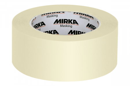 Unelte si scule Mirka - Banda de mascare 100˚C, linie alba 48mm x50m, 24 buc/pachet, Mirka