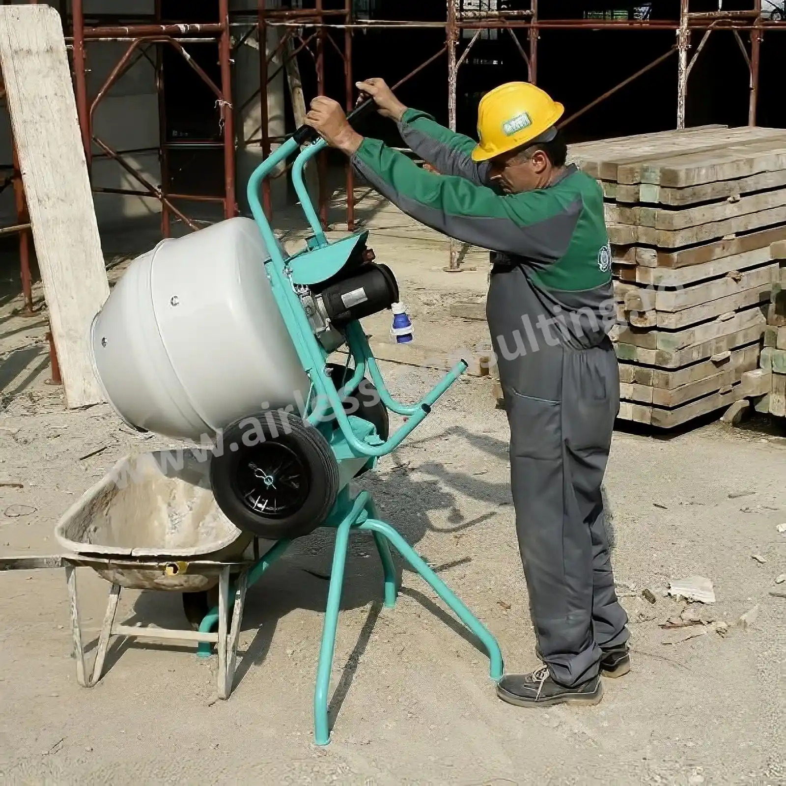 Betoniera profesionala, Rollbeta 130, IMER, 230V, 0.3 kW [5]