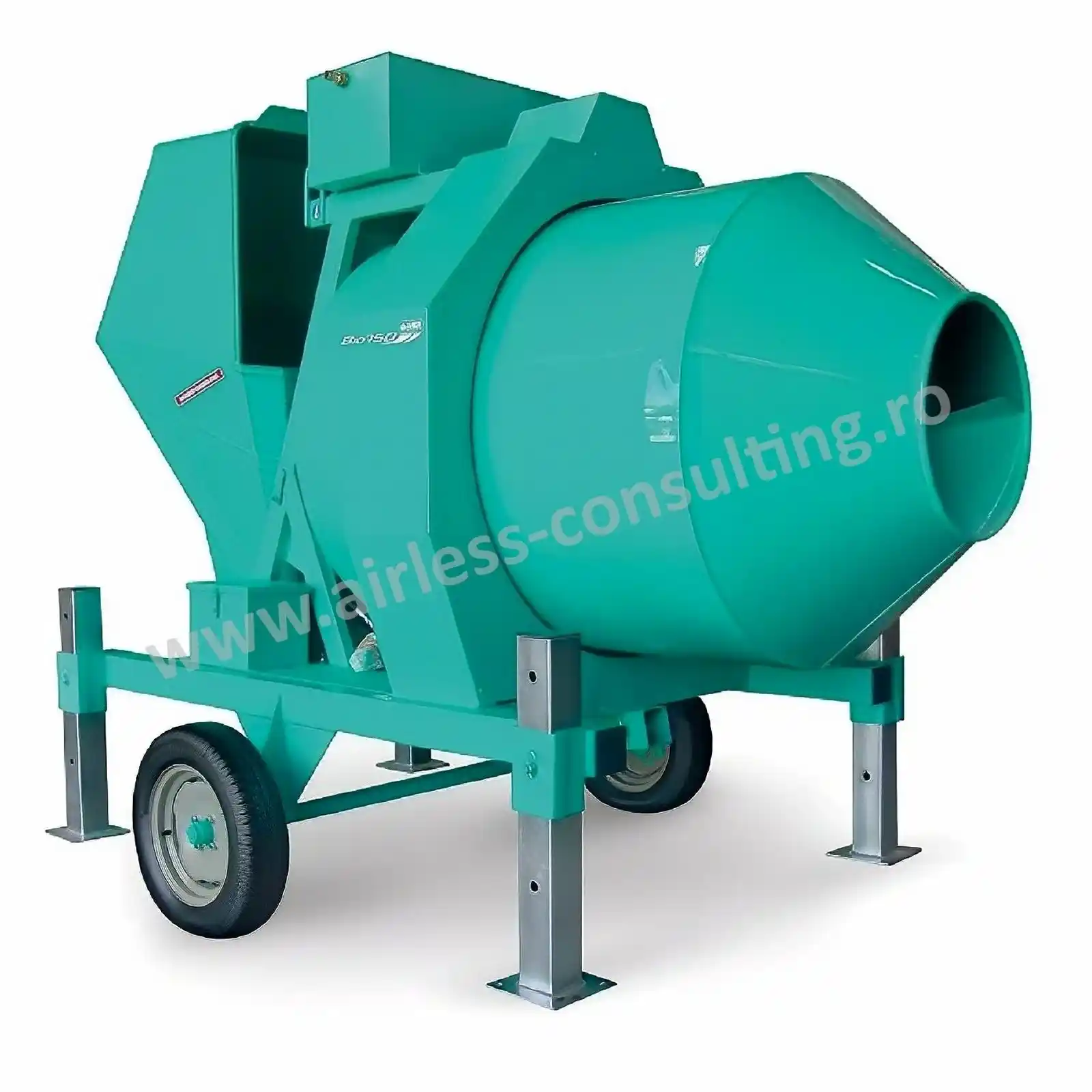 Utilaje profesionale constructii - Betoniera profesionala semiautomata 750 l, BIR 750 ID, IMER, 400V, 5.6 kW