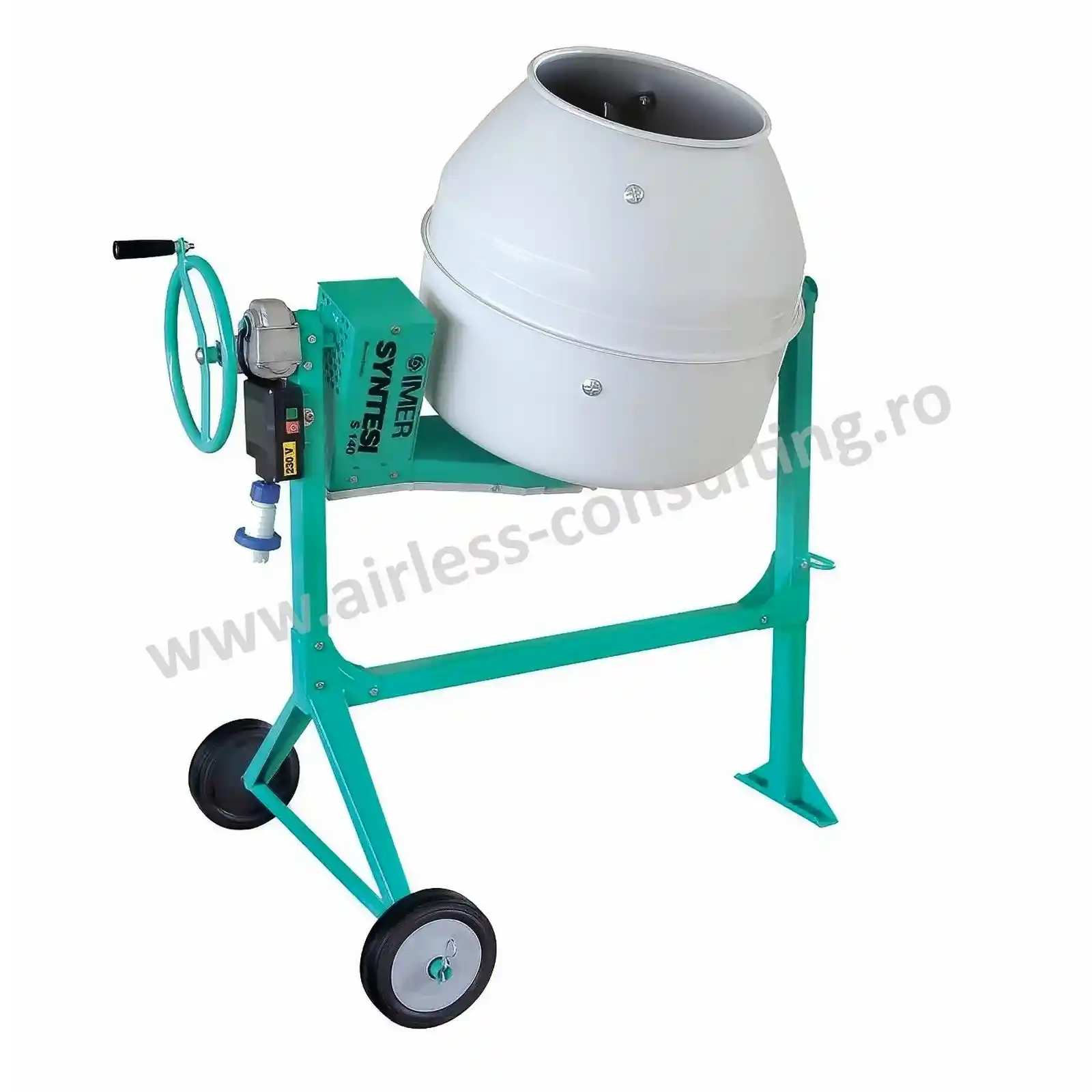 Utilaje profesionale constructii - Betoniera profesionala, Syntesi 140, IMER, 230V, 0.3 kW