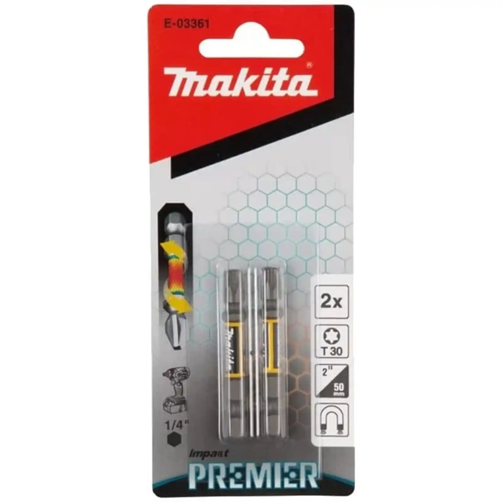 Promotii si oferte - BIT IMPACT PREMIER(E-FORM) T30-50MM 2BUC, Makita