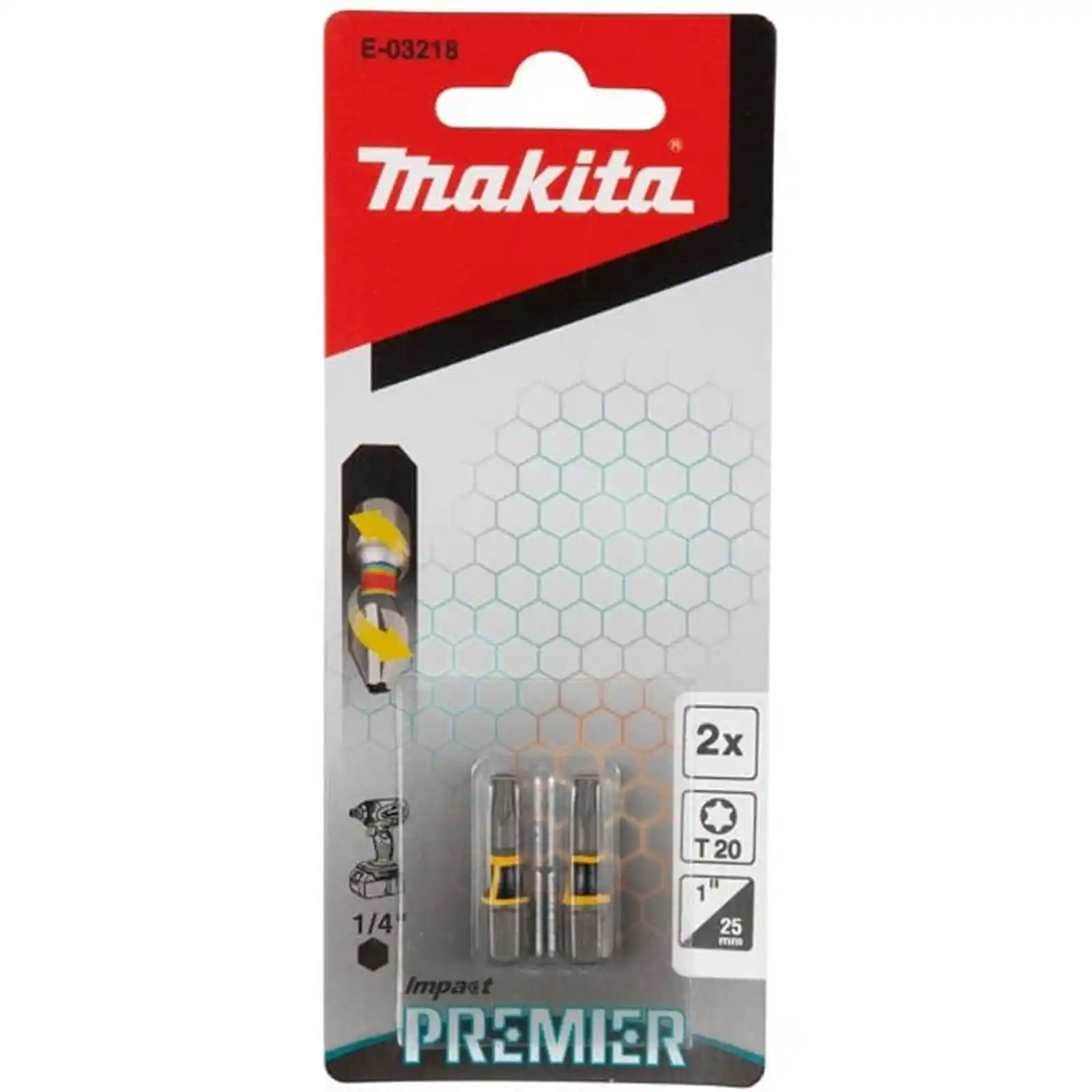 Accesorii Makita - BIT IPT PREMIER (C-FORM) T20-25MM 2 BUC, Makita