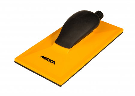 Unelte si scule Mirka - Bloc de slefuire 115x230mm, Grip 32H, galben, Mirka