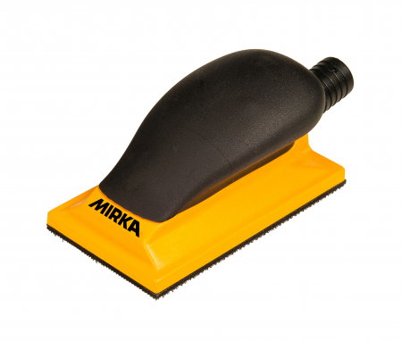 Unelte si scule Mirka - Bloc de slefuire 70x125mm, Grip 13H, galben, Mirka