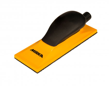 Unelte de slefuit manual Mirka - Bloc de slefuire 70x198mm, Grip 22H, galben, Mirka