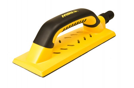 Unelte si scule Mirka - Bloc de slefuire Mirka Handy 80x230mm, Grip 55H, galben