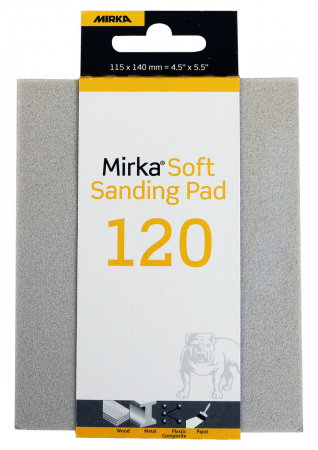 Unelte si scule Mirka - Burete de slefuire, moale 115x140mm, P220, Mirka