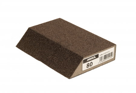 Unelte si scule Mirka - Burete slefuire unghiular display, 125x85x25mm, P80, 30 buc/pachet, Mirka