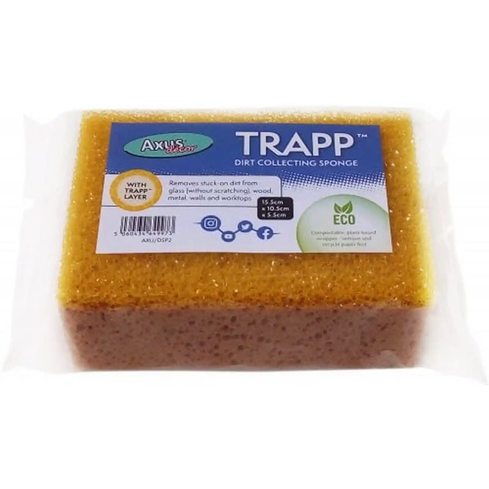 Accesorii trafaleti - Burete Trapp colector de murdarie, 15.5 x 10.5 x 5.5 cm, Axus