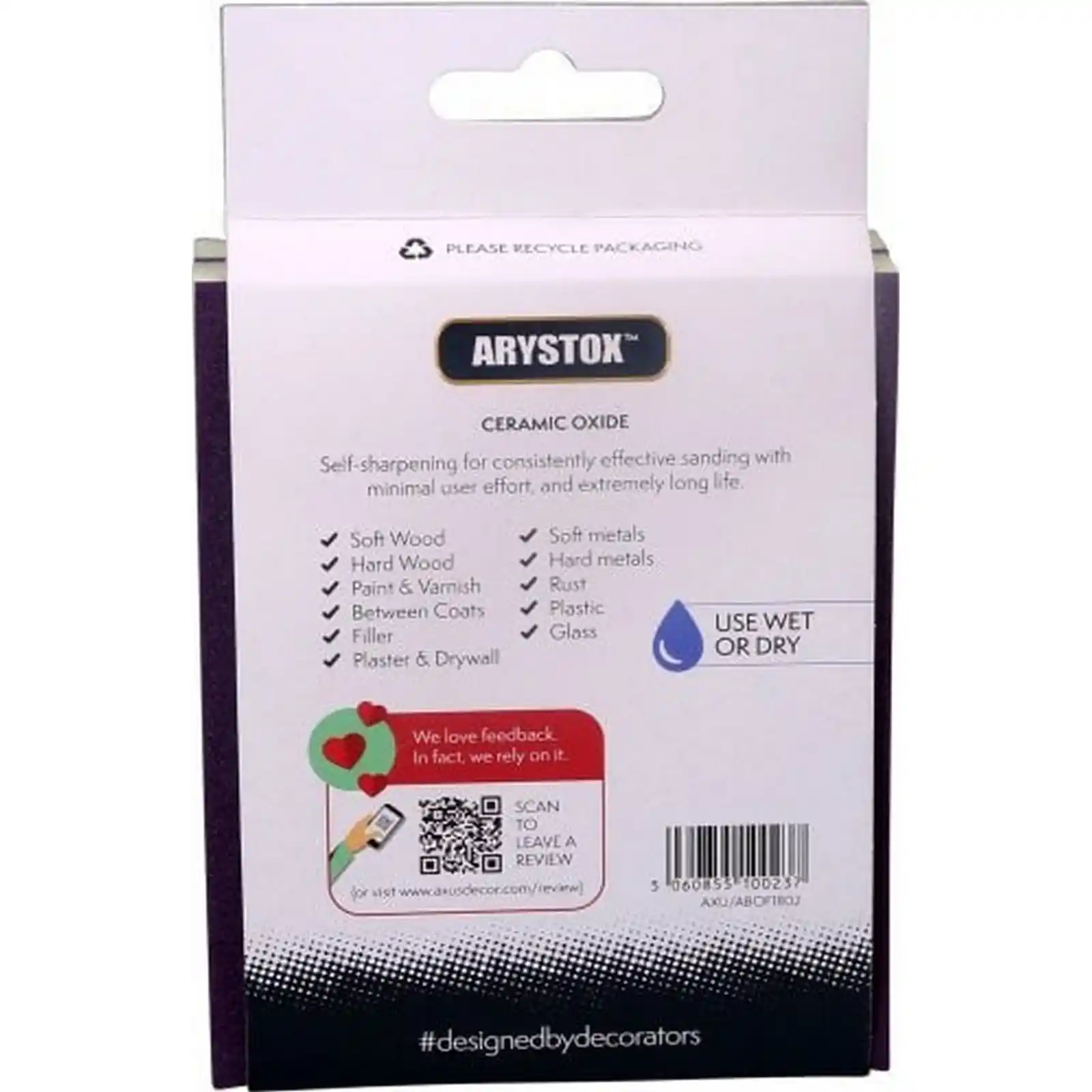 Bureti abrazivi Arystox Flexi-Pads, P180, Pachet dublu, Axus [1]
