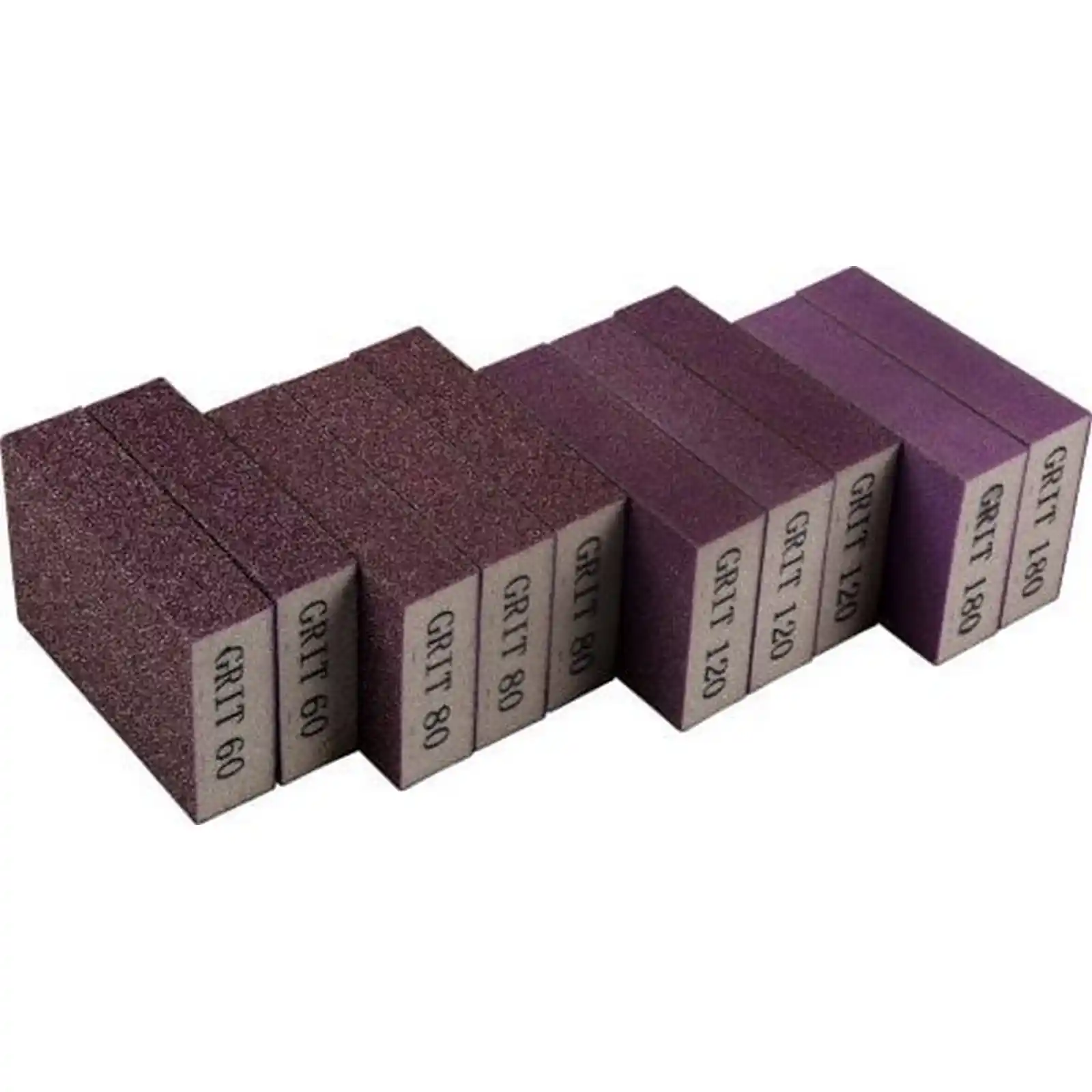 Bureti abrazivi Arystox HD Blocks, Asortat, Pachet de 10, Axus [2]