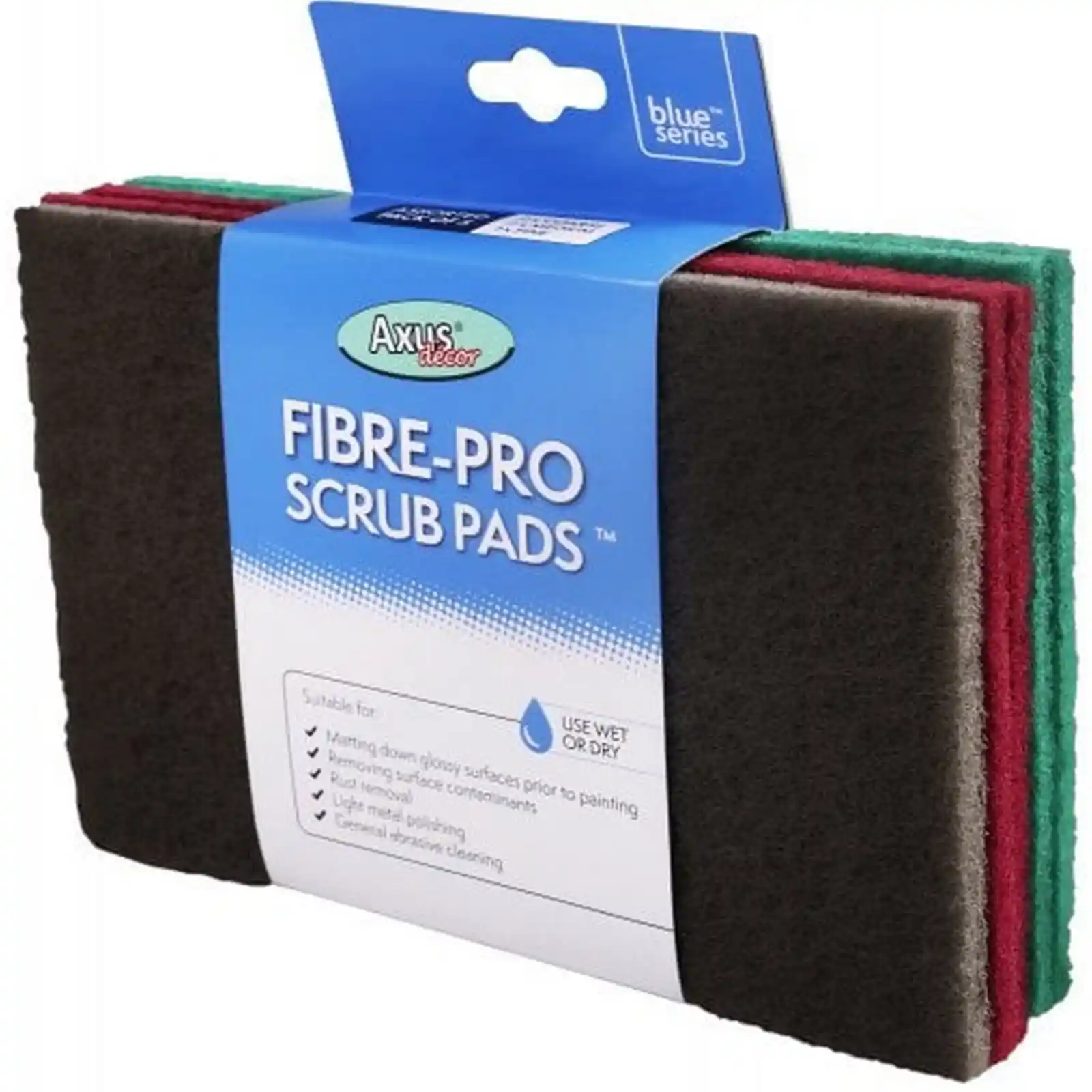 Promotii si oferte - Bureti Abrazivi Fibre-Pro, Pachet asortat de 5, Axus