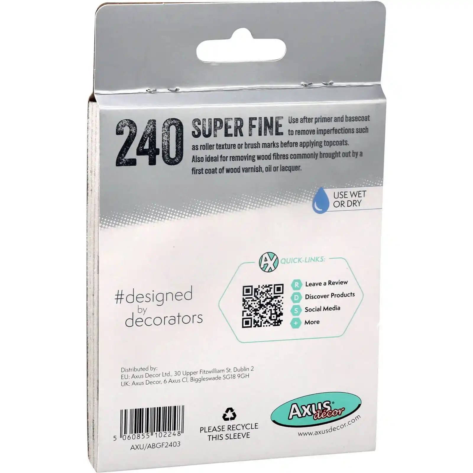 Promotii si oferte - Bureti abrazivi subtiri S-Finish, super-fin, Pachet triplu, Axus