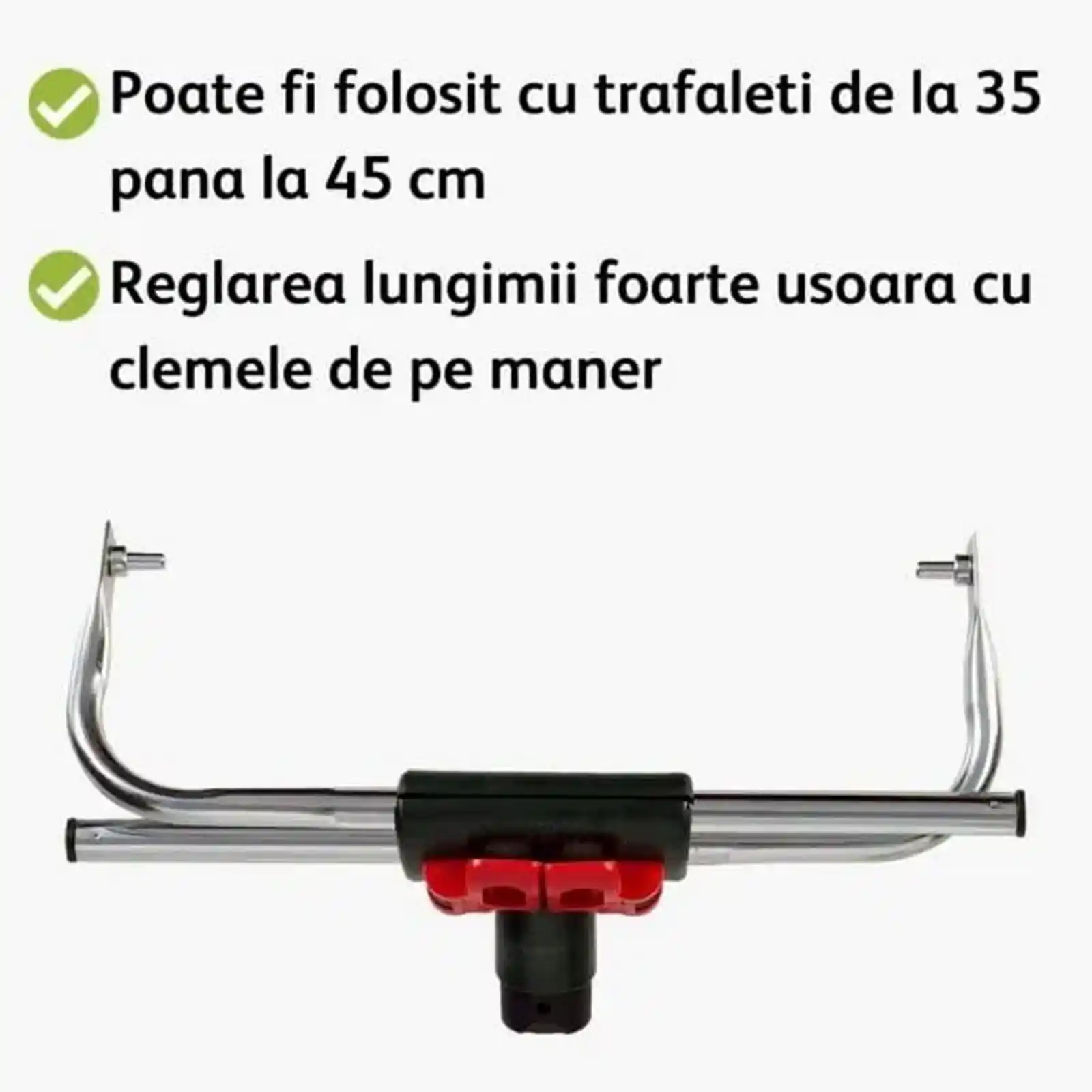 Cadru trafalet reglabil, 30-45 cm, Hulk, Wooster [3]