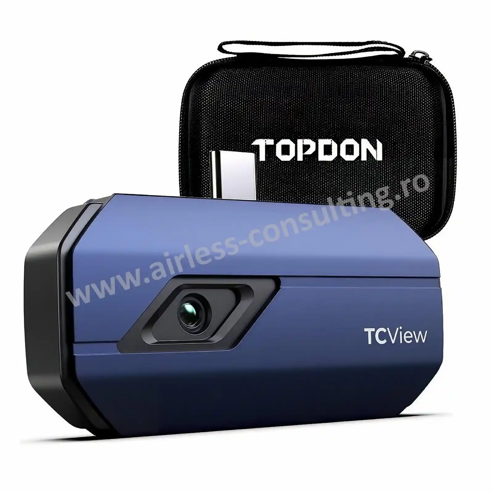 Diverse pentru santiere - Camera termoviziune externa, Topdon TC001, 25 Hz, pentru Android si Windows