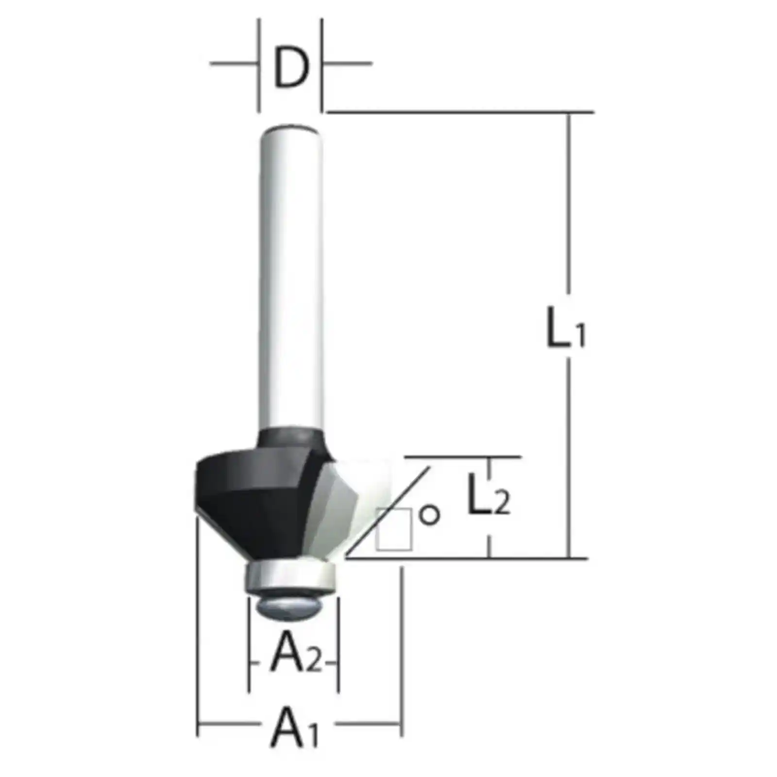Freze lemn - CAP DE FREZAT 45, Makita