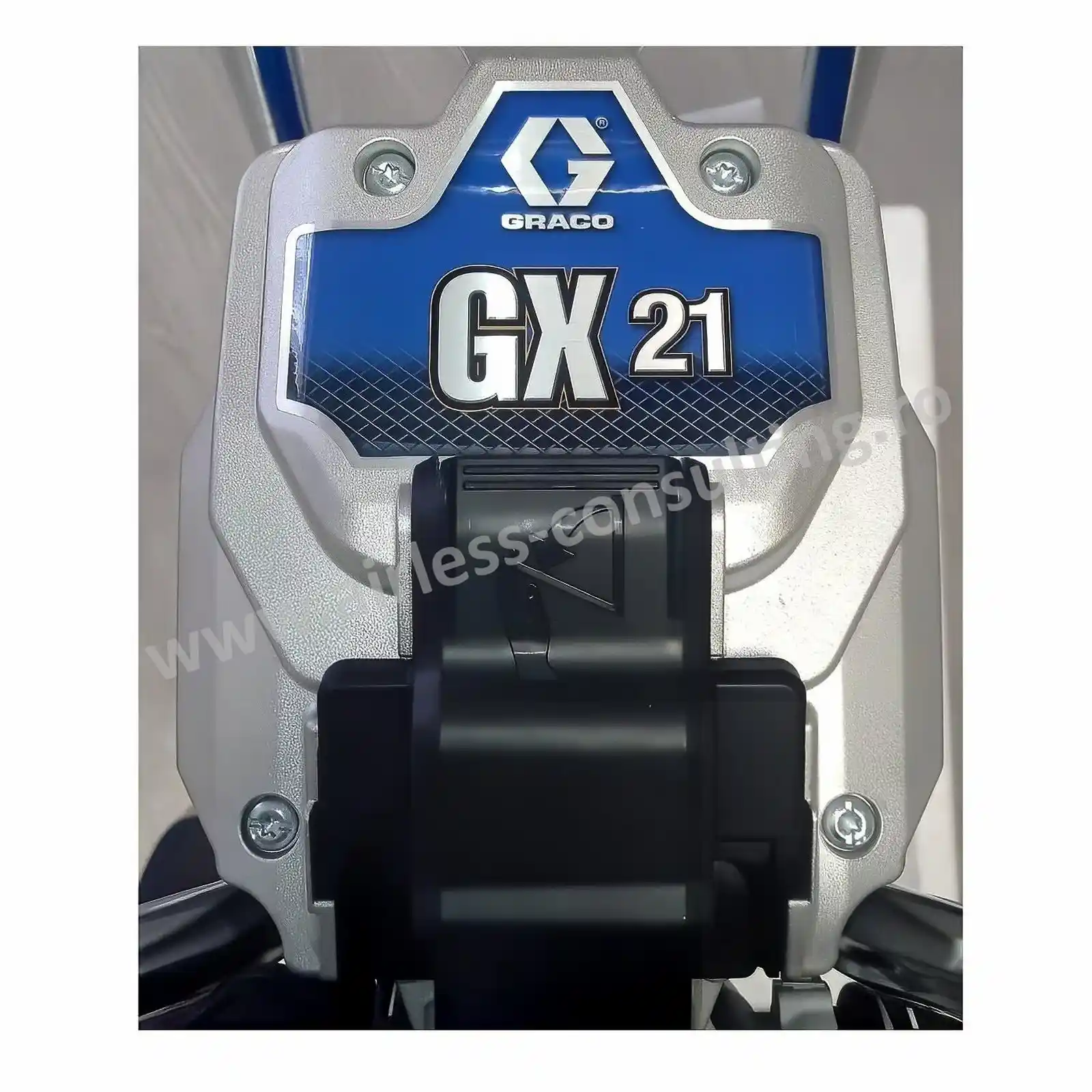 Piese de schimb pompe - Capac de protectie piston, Graco GX 21, Negru