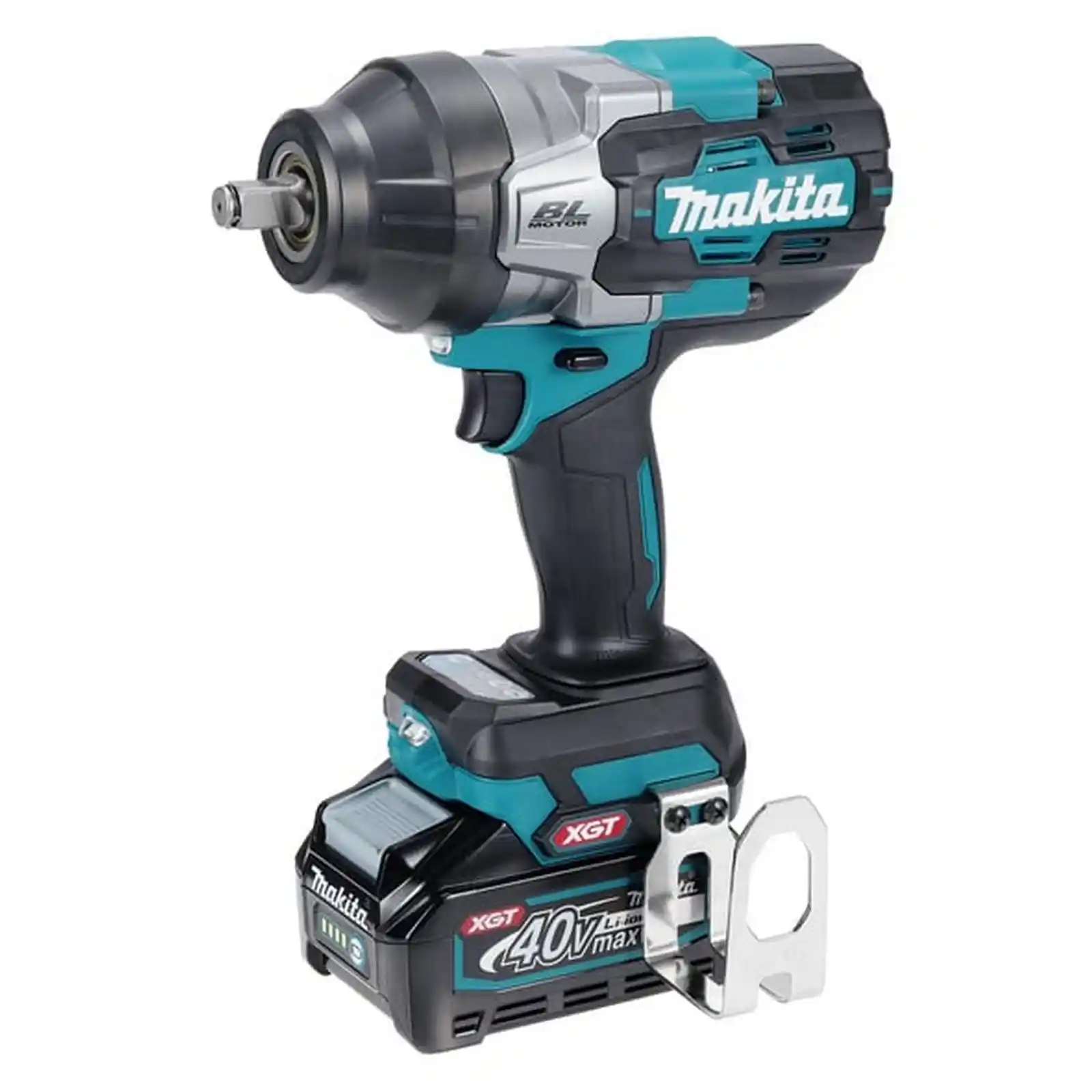 Unelte si scule Makita - Cheie de strans cu impact XGT, 1.700 Nm, livrata cu 2 acumulatori 40Vmax 4.0Ah, Makita