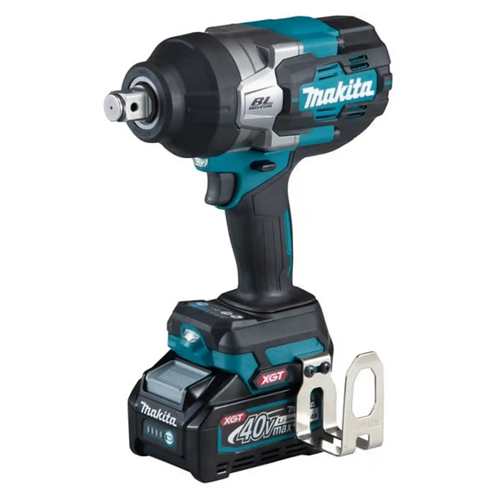 Unelte si scule Makita - Cheie de strans cu impact XGT, 1800 Nm, livrata cu 2 acumulatori 40Vmax 4.0Ah, Makita