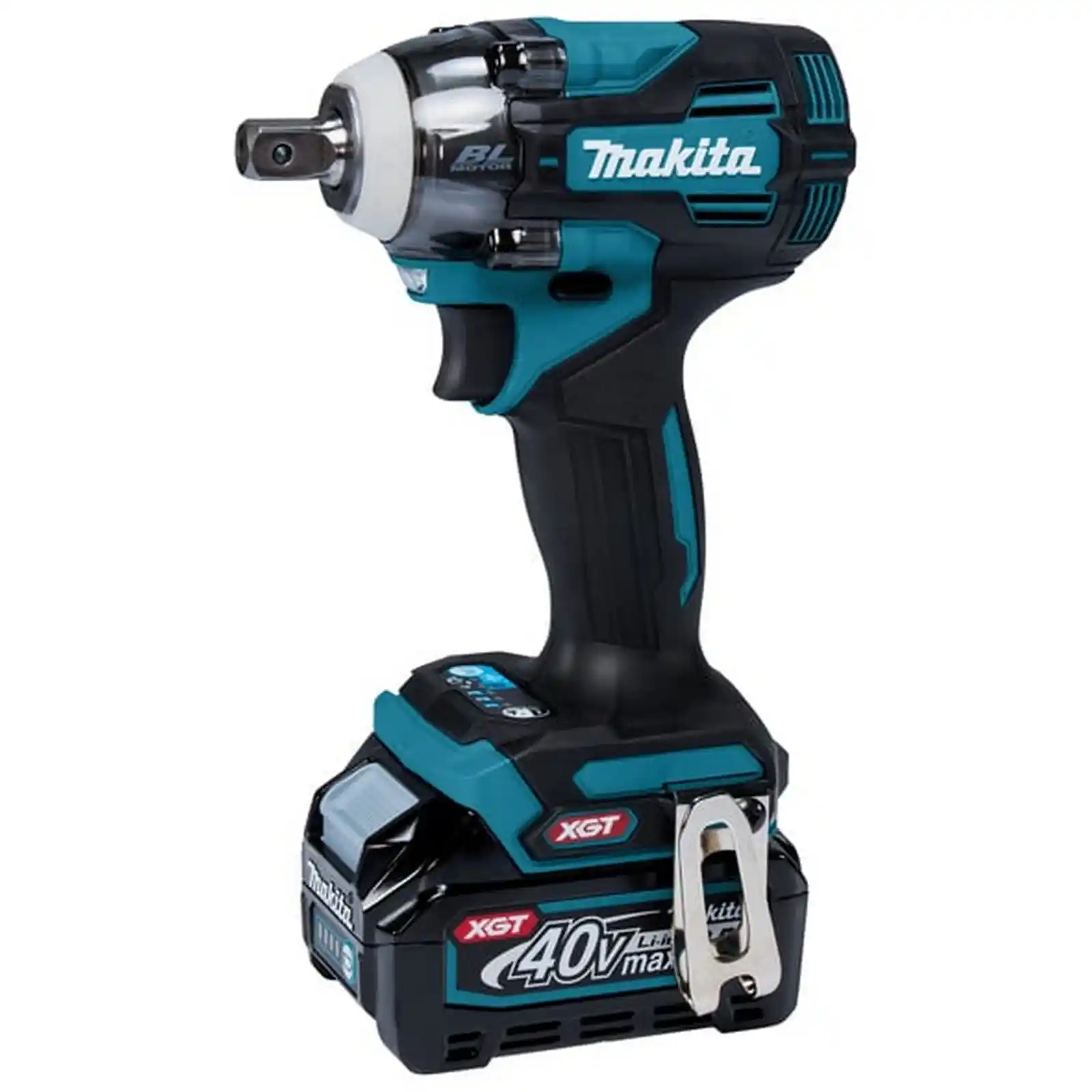 Unelte si scule Makita - Cheie de strans cu impact XGT 40Vmax, 350 Nm, cu 2 acumulatori, Makita