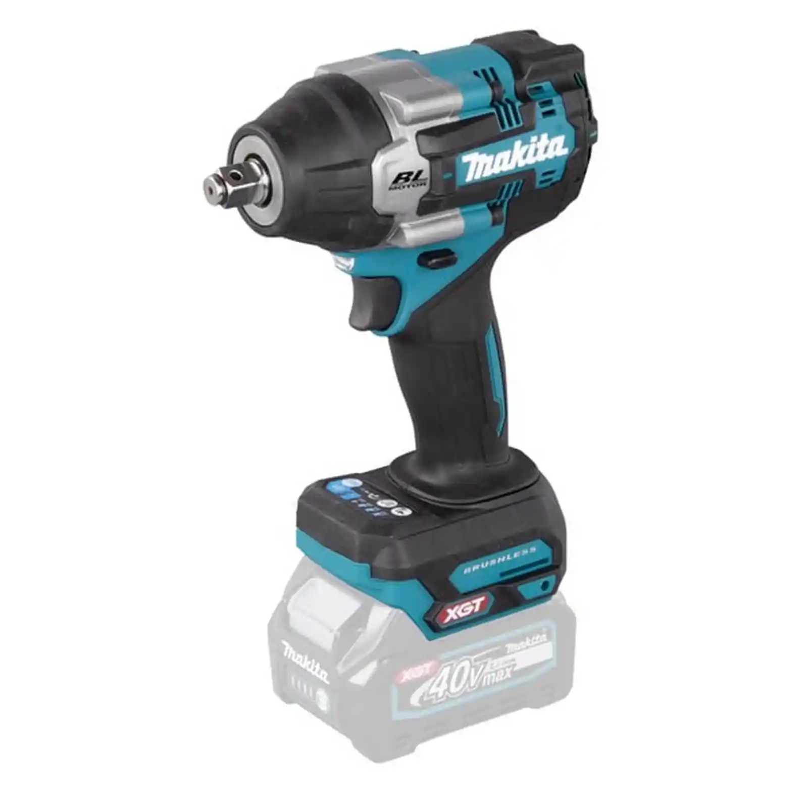 Unelte si scule Makita - Cheie de strans cu impact XGT 40Vmax, 760 Nm, livrata fara acumulatori, Makita